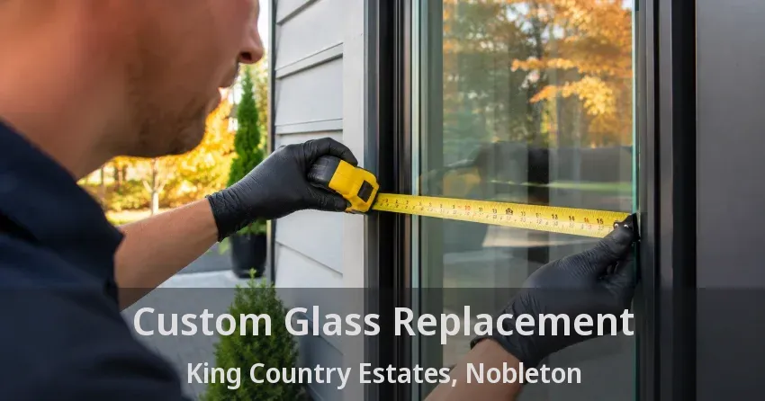 Custom Glass Replacement King Country Estates, Nobleton - ON