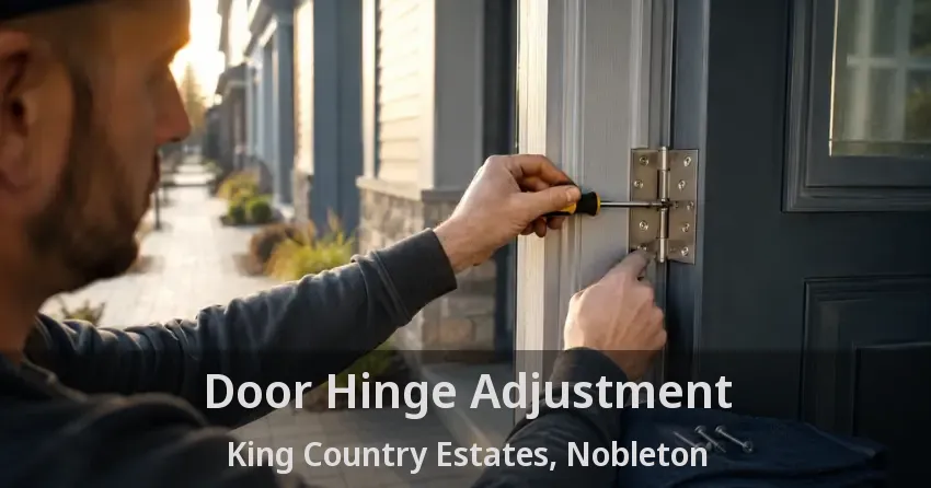 Door Hinge Adjustment King Country Estates, Nobleton - ON