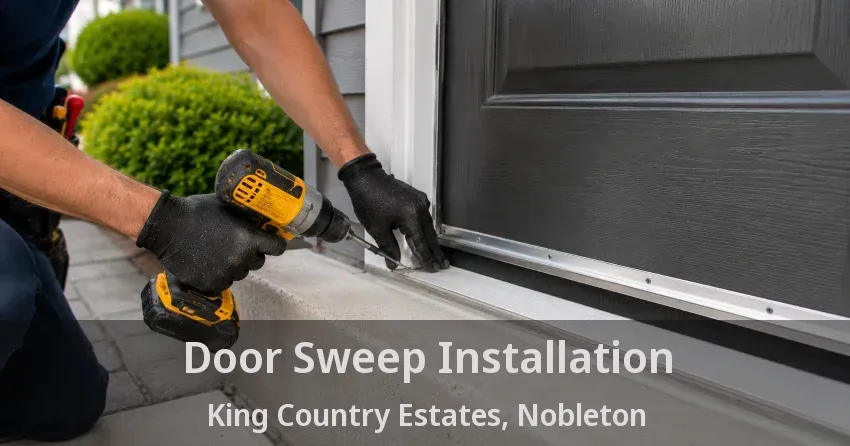 Door Sweep Installation King Country Estates, Nobleton - ON