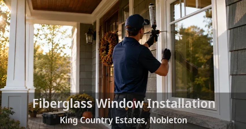 Fiberglass Window Installation King Country Estates, Nobleton - ON