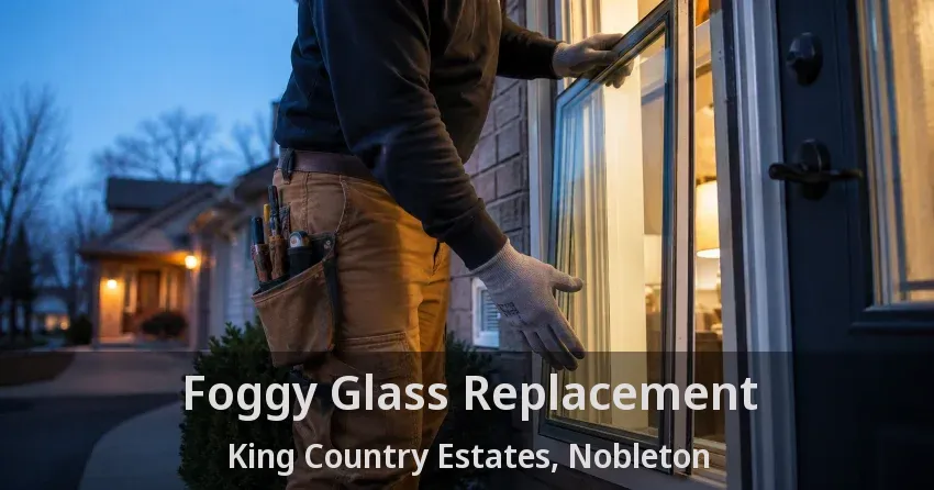Foggy Glass Replacement King Country Estates, Nobleton - ON