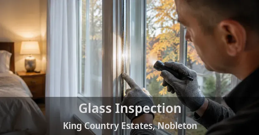 Glass Inspection King Country Estates, Nobleton - ON