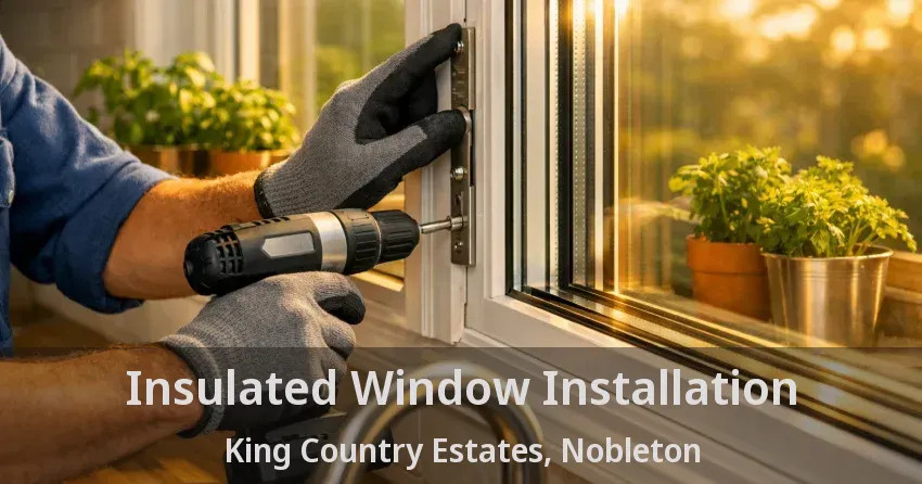 Insulated Window Installation King Country Estates, Nobleton - ON