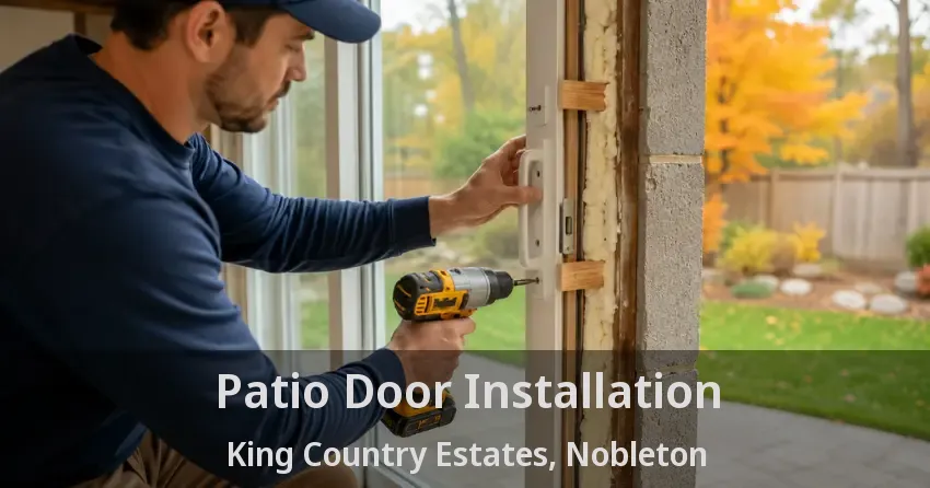 Patio Door Installation King Country Estates, Nobleton - ON
