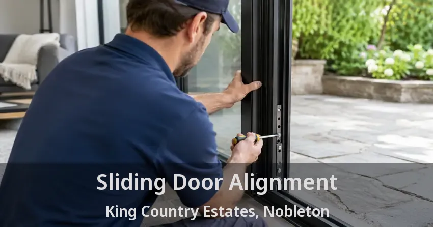 Sliding Door Alignment King Country Estates, Nobleton - ON