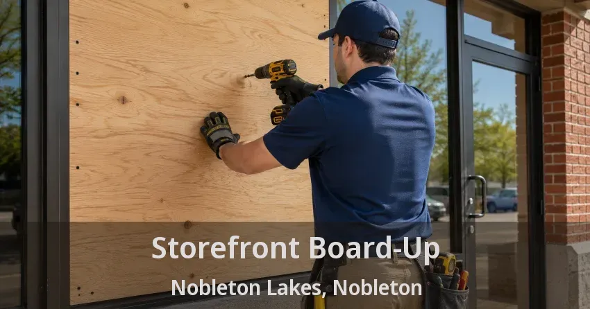 Storefront Board-Up Nobleton Lakes, Nobleton - ON