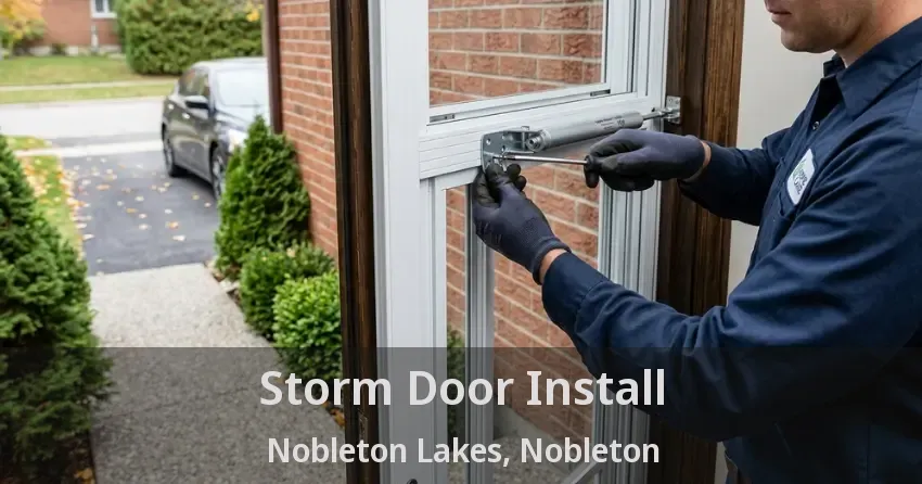 Storm Door Install Nobleton Lakes, Nobleton - ON