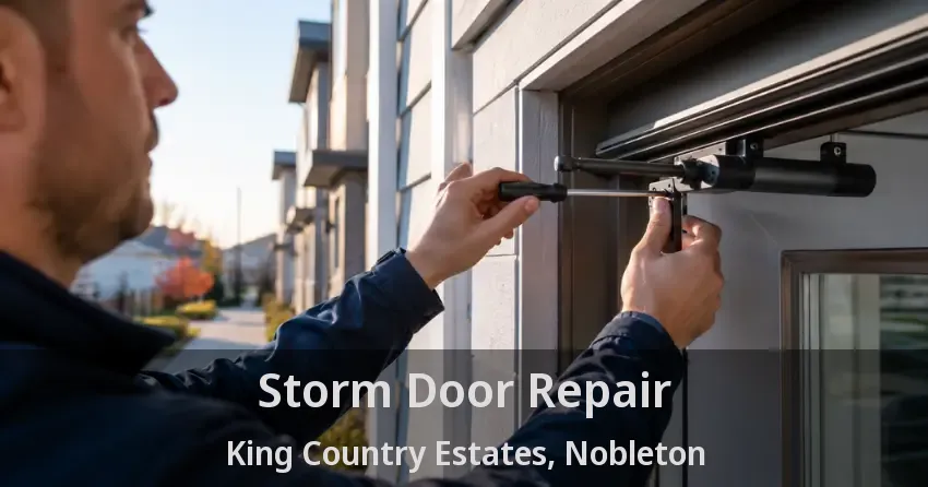 Storm Door Repair King Country Estates, Nobleton - ON
