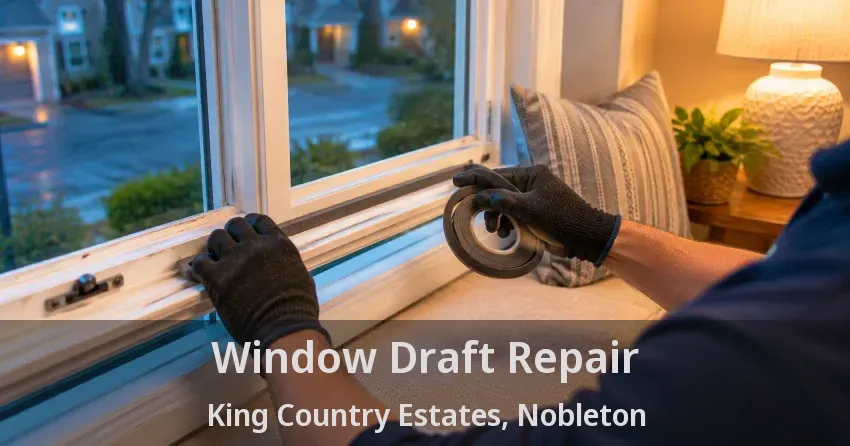 Window Draft Repair King Country Estates, Nobleton - ON