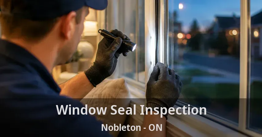 Window Seal Inspection Nobleton - ON