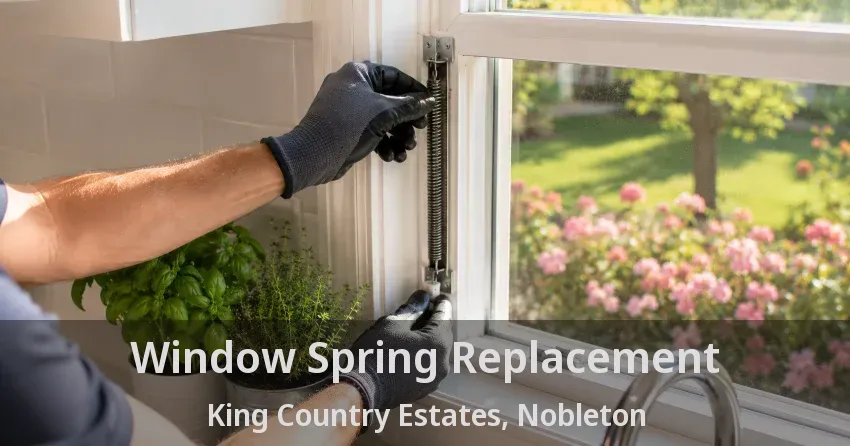 Window Spring Replacement King Country Estates, Nobleton - ON