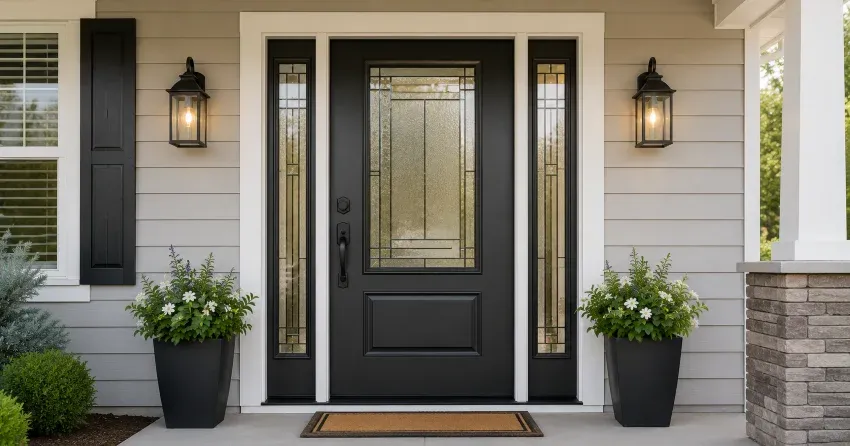 full door replacement installation in Nobleton