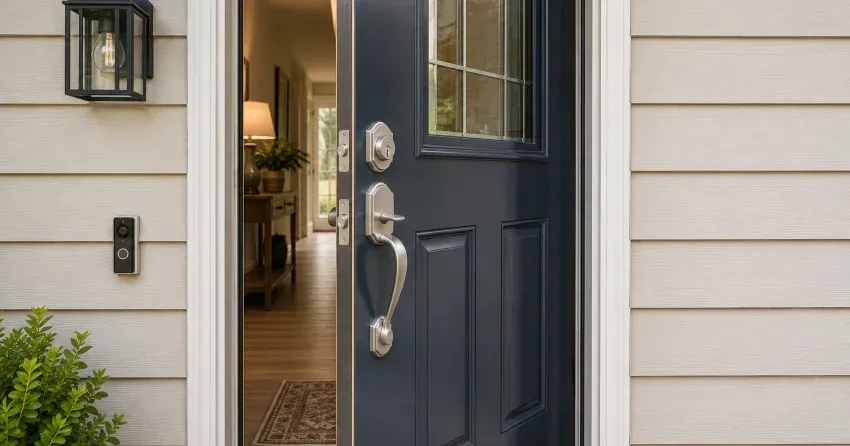 energy-efficient exterior door upgrade installation in Nobleton North, Nobleton